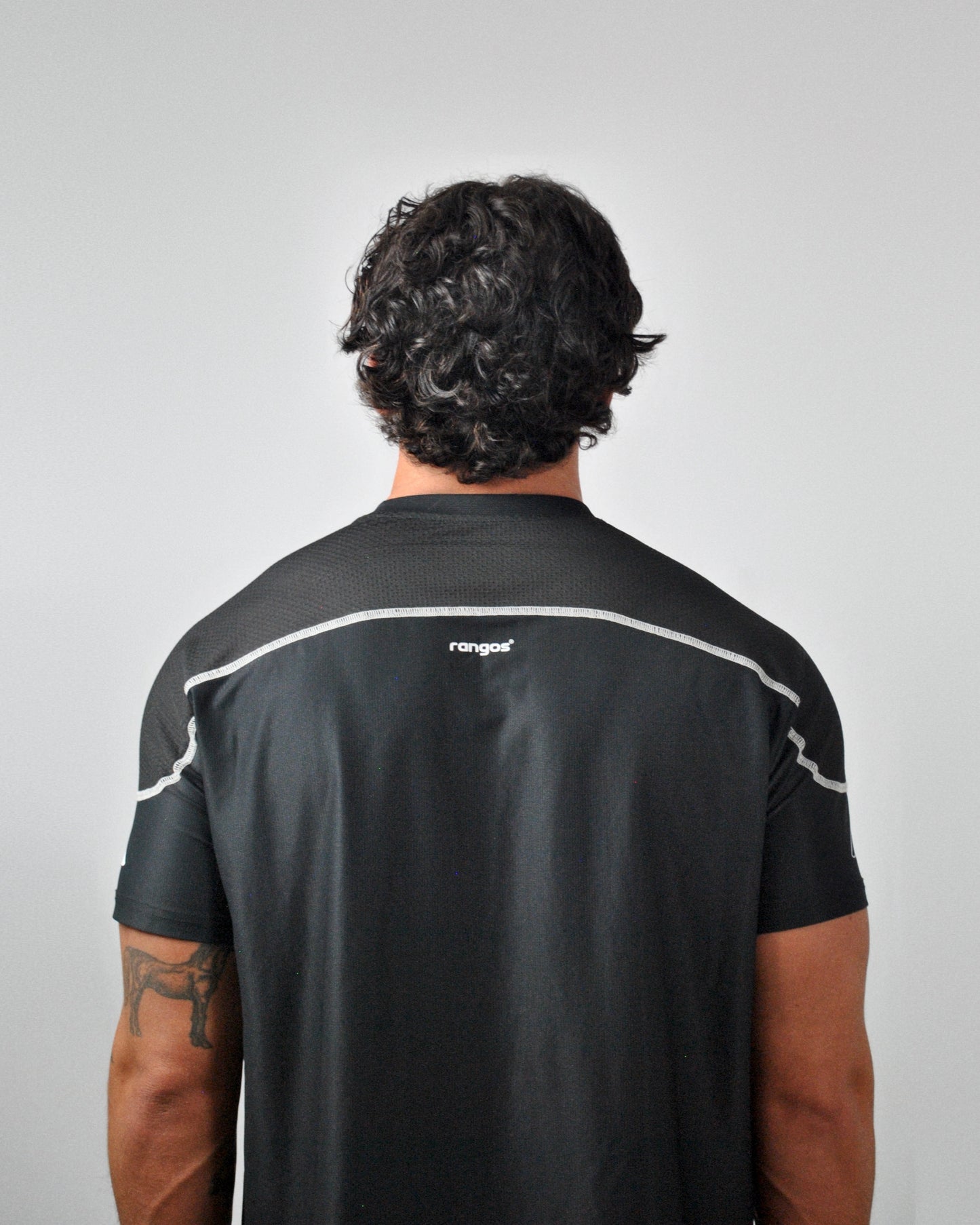 SHORT SLEEVE MESH TEE