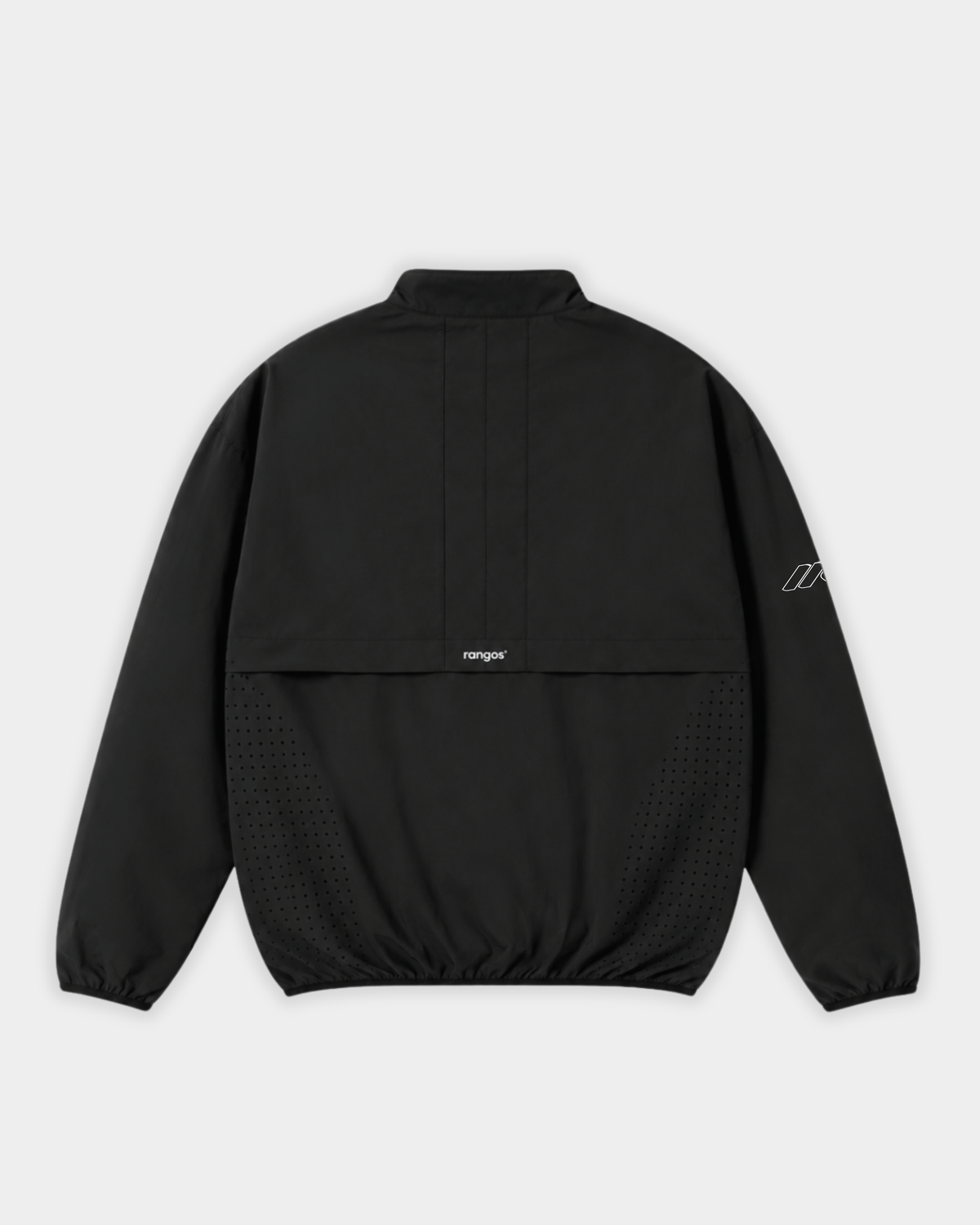 LIGHTWEIGHT QUARTER-ZIP - BLACK
