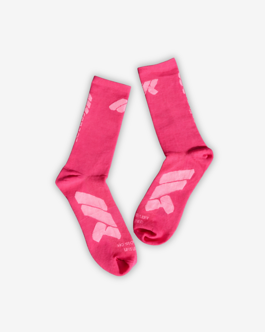 Race Sock - Pink
