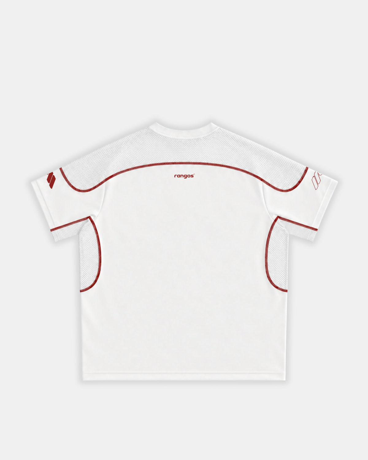 SHORT SLEEVE MESH TEE - WHITE