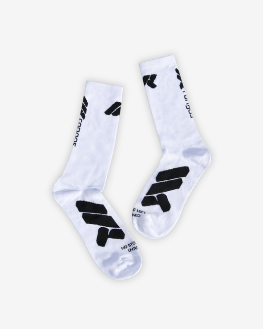 Race Sock - White