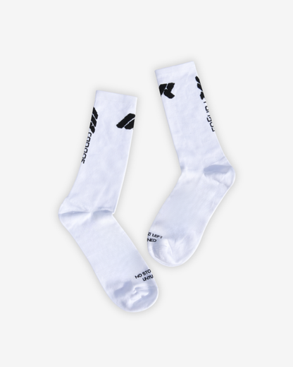 Race Sock - White