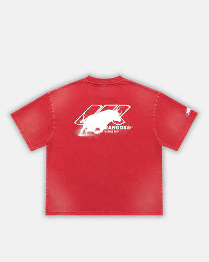 'SEEING RED' WASHED TEE