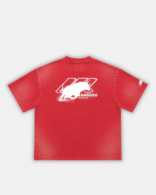 'SEEING RED' WASHED TEE