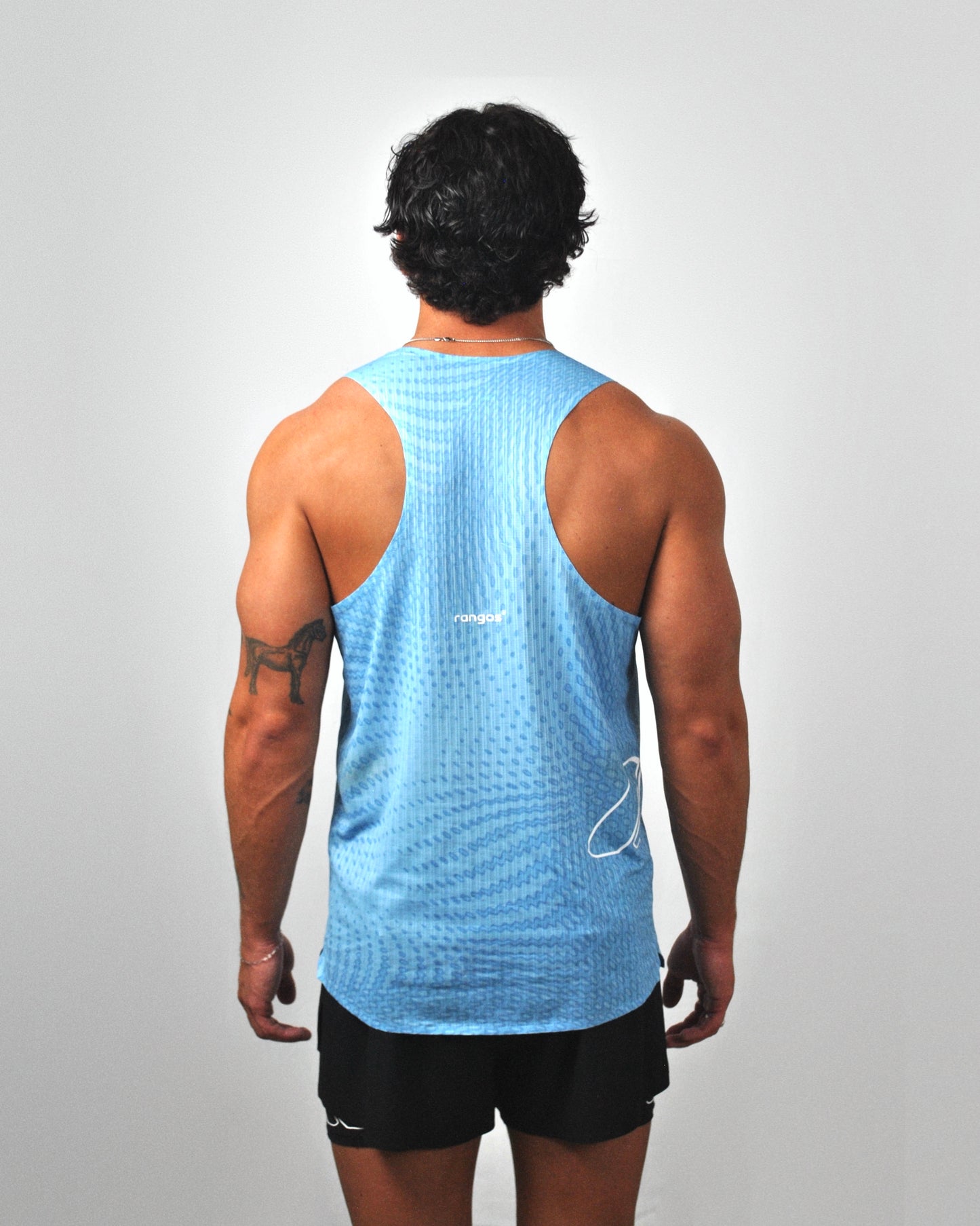 PERFORMANCE SINGLET - BLUE