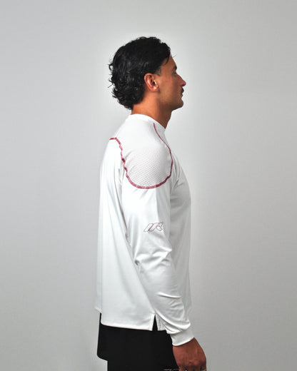 LONG SLEEVE MESH TEE