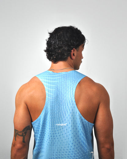 PERFORMANCE SINGLET - BLUE