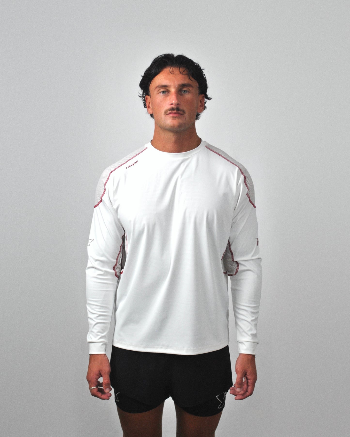 LONG SLEEVE MESH TEE
