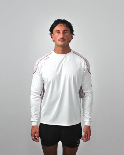 LONG SLEEVE MESH TEE