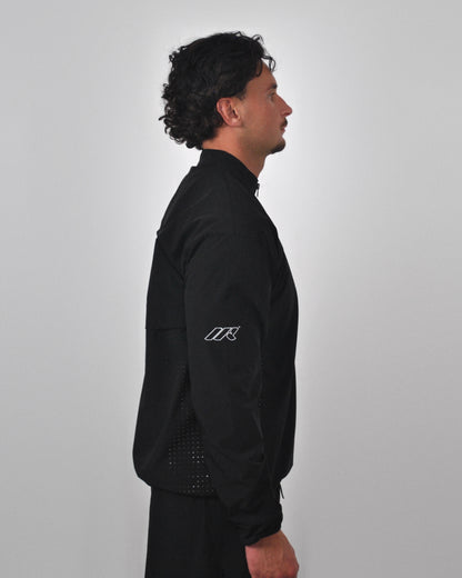 LIGHTWEIGHT QUARTER-ZIP - BLACK