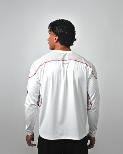 LONG SLEEVE MESH TEE
