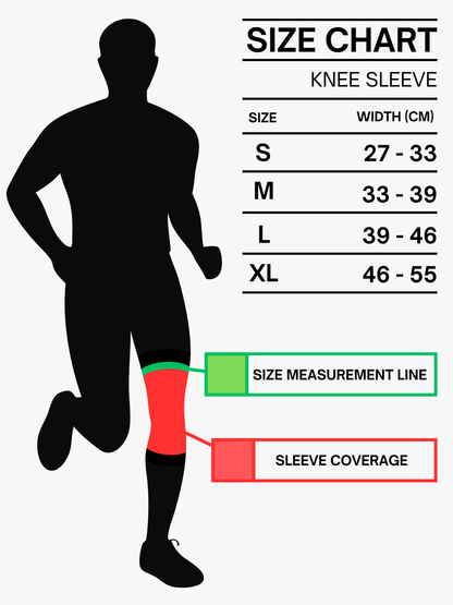 Compression Knee Sleeves (2 Pack)