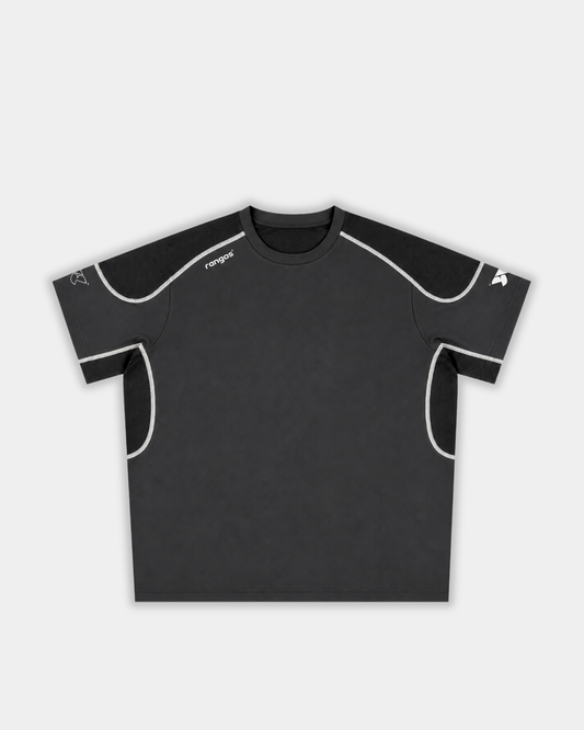 SHORT SLEEVE MESH TEE