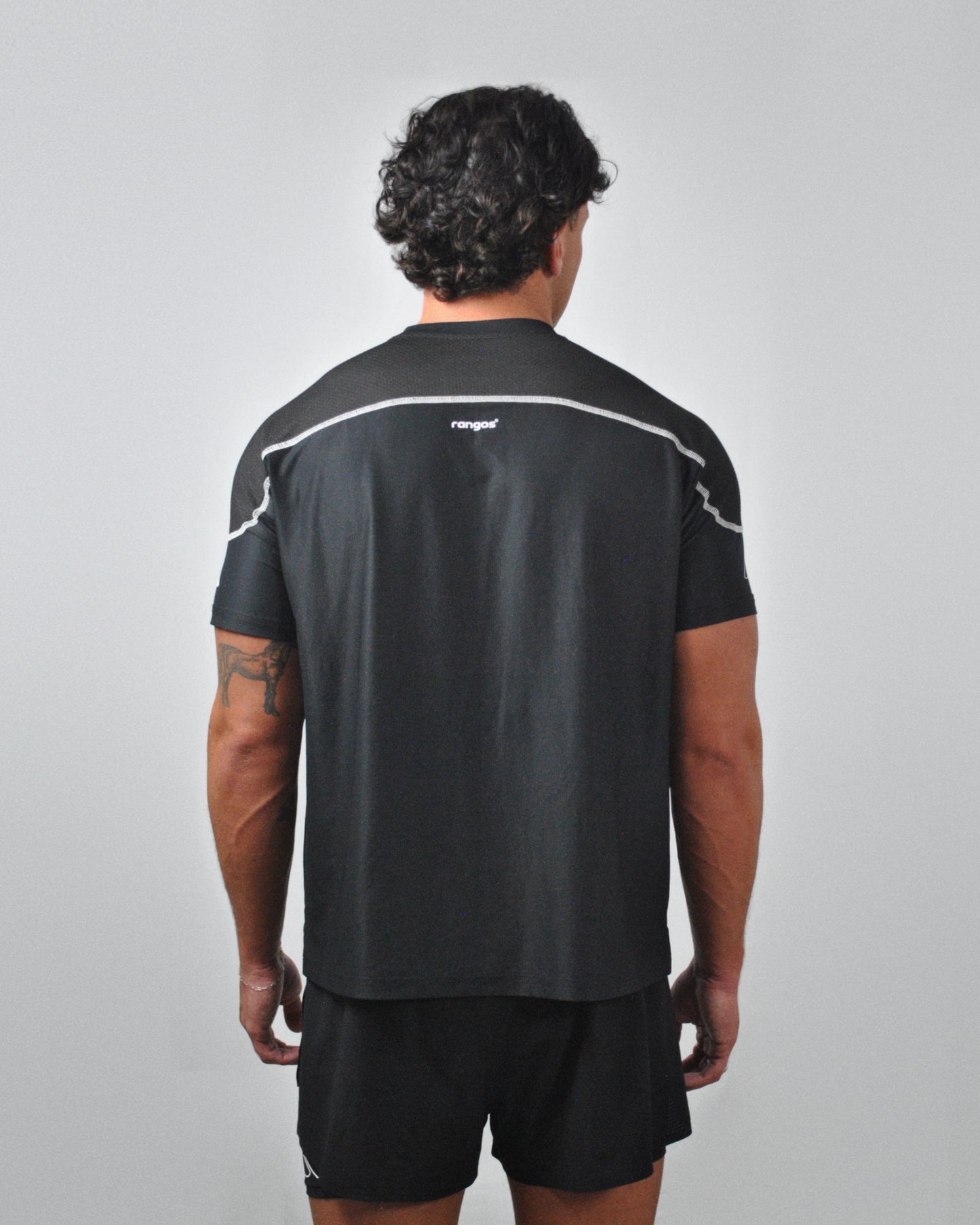 SHORT SLEEVE MESH TEE