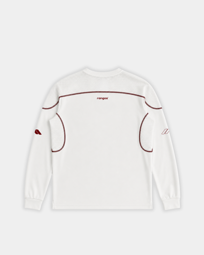 LONG SLEEVE MESH TEE