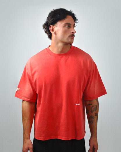 'SEEING RED' WASHED TEE