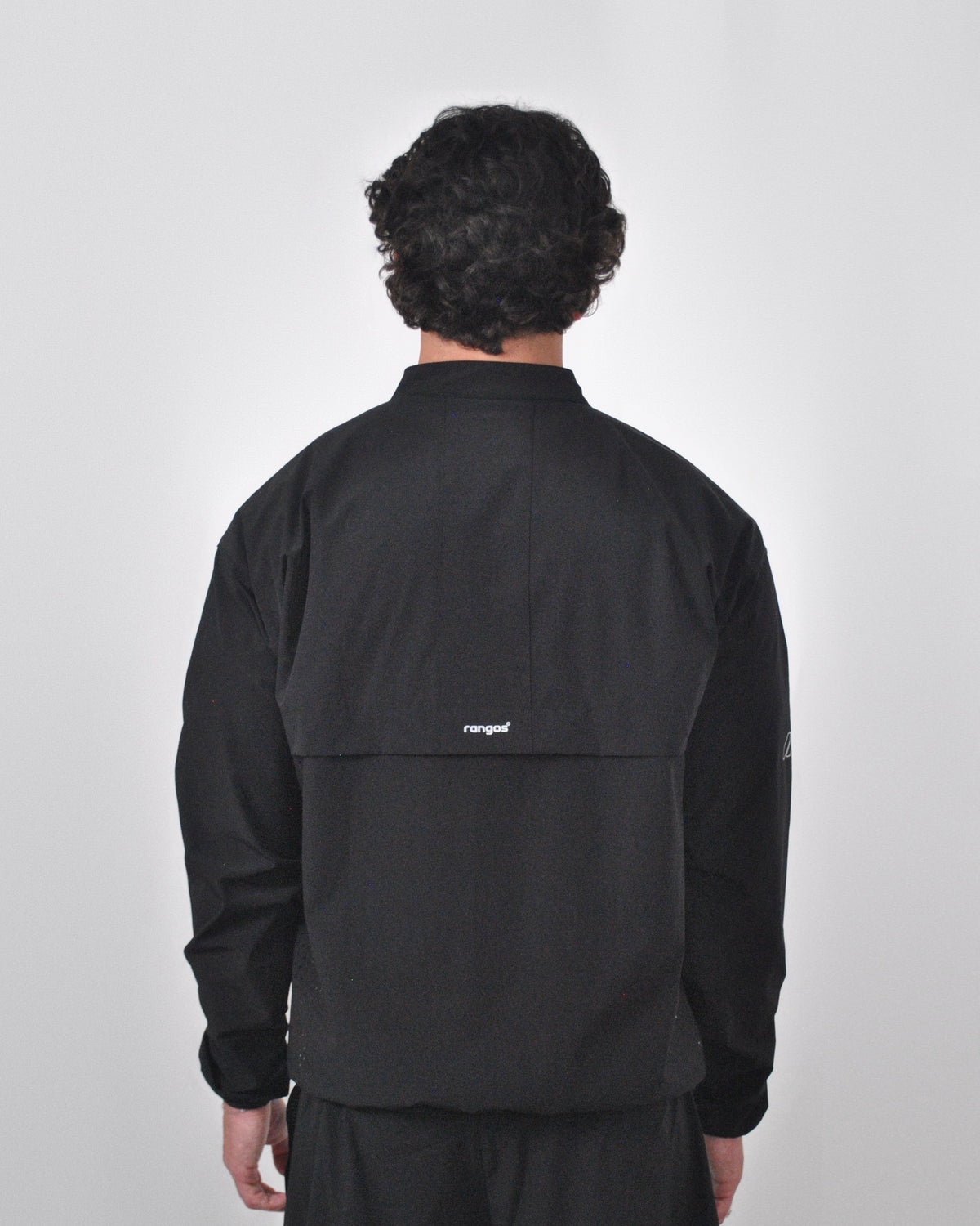 LIGHTWEIGHT QUARTER-ZIP - BLACK