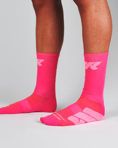 Race Sock - Pink