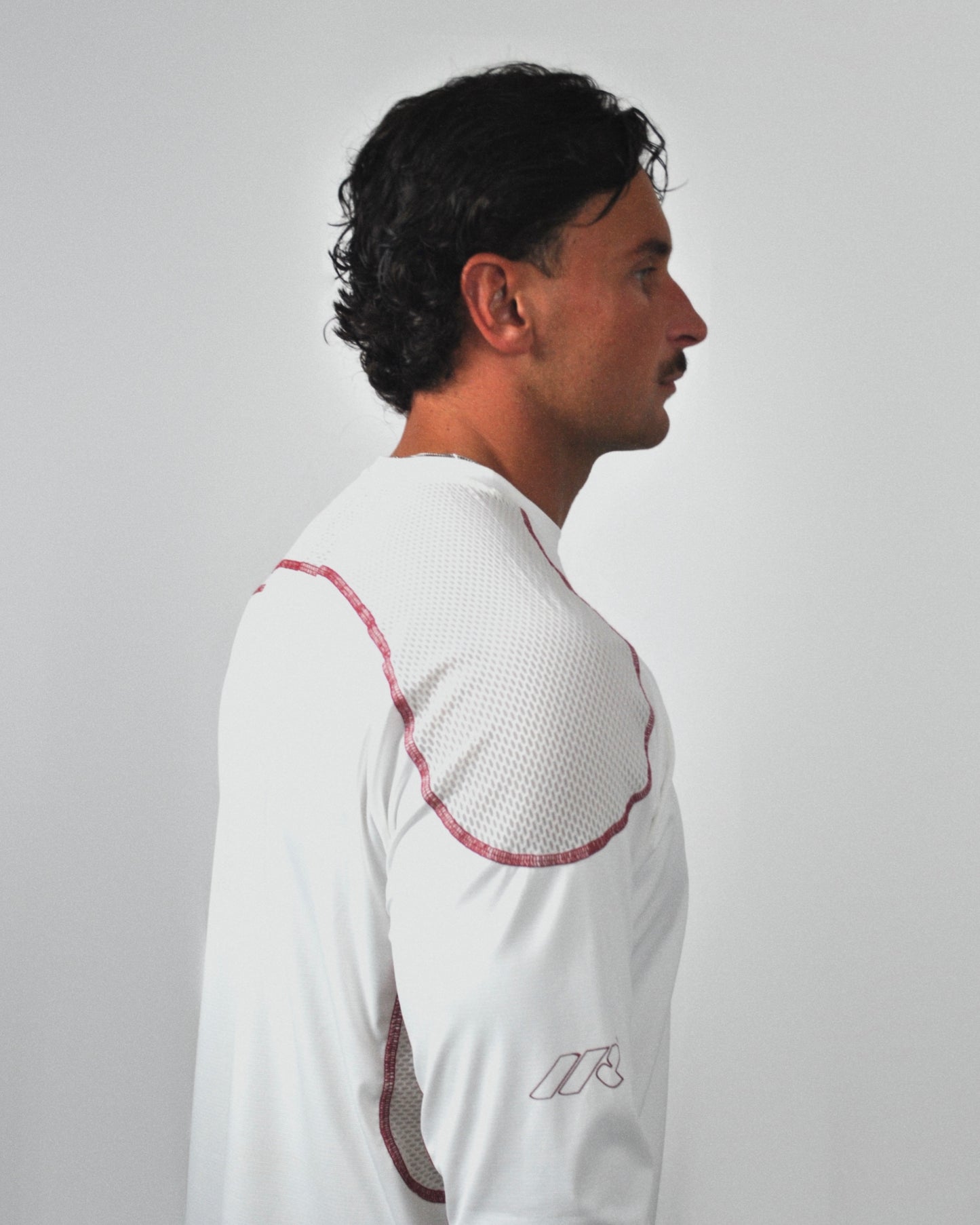LONG SLEEVE MESH TEE