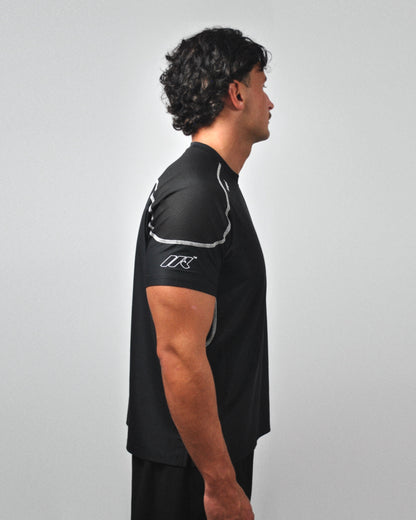 SHORT SLEEVE MESH TEE