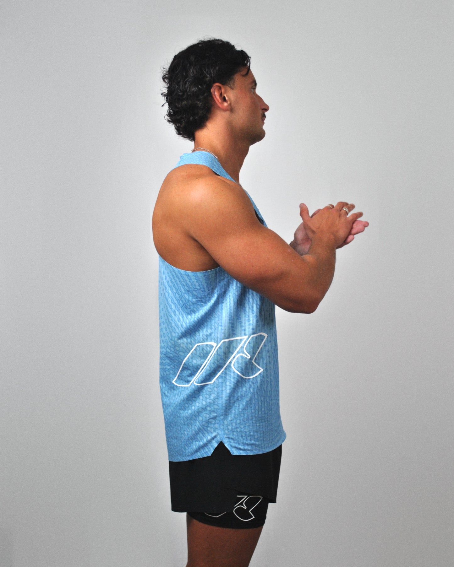 PERFORMANCE SINGLET - BLUE
