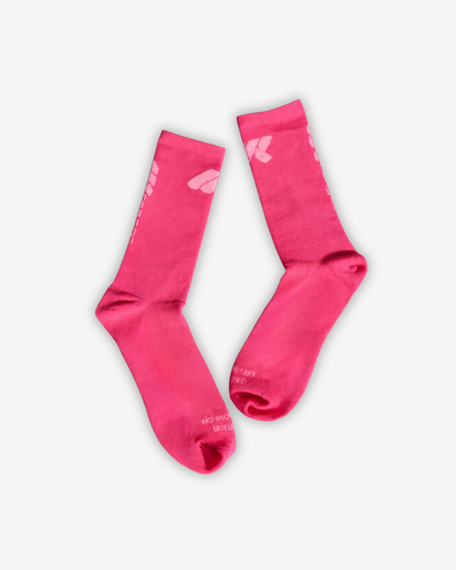Race Sock - Pink